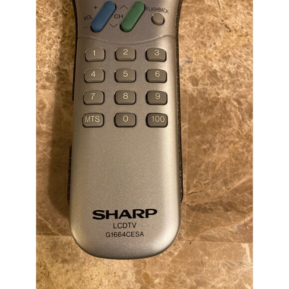 Genuine Sharp OEM G1664CESA Remote Control Replacement  LCDTV - Picture 3 of 5